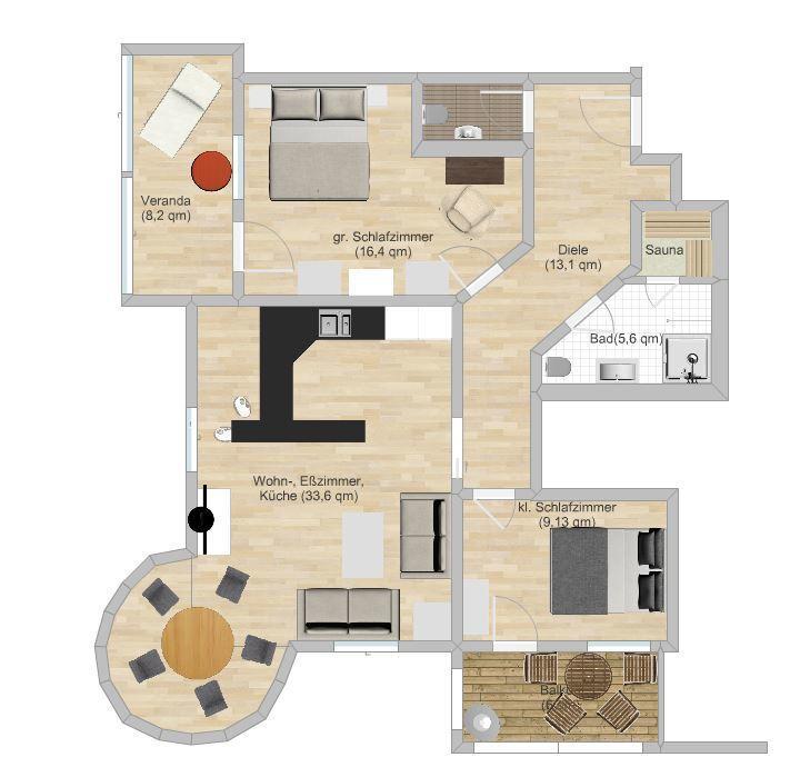 Treibgut Apartment Sellin  Room photo